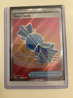 Rare Candy 175/132 Pokemon Ultra Rare Card w/ Sleeve and Top Loader - Image 1