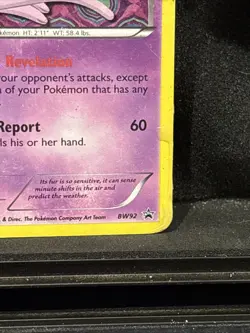 Espeon - BW92 - Pokemon Black & White Promo Ultra Rare Holo Card DMG - Image 2