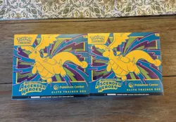 2X Ascended Heroes Pokemon Center Exclusive ETB Elite Trainer Box Factory Sealed - Image 1