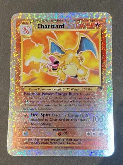 Pokemon Charizard S1 Legendary Collection 2002 Oversized Box Topper - NM/Mint - Image 1