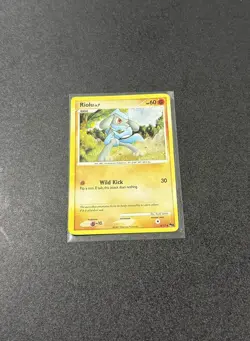 Pokemon Riolu Holo Pop Series 6 8/17 TCG - Image 1