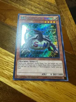 Electromagnetic Turtle YGLD-ENA00 Limited Edition Secret Rare PL + BONUS - Image 1