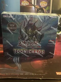 YUGIOH TCG TOON CHAOS 1st Edition ENGLISH Sealed Booster Box - Image 1