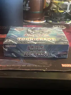 YUGIOH TCG TOON CHAOS 1st Edition ENGLISH Sealed Booster Box - Image 3