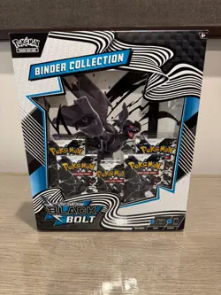 2025 Pokemon TCG Scarlet & Violet Black Bolt Binder Collection - Image 2