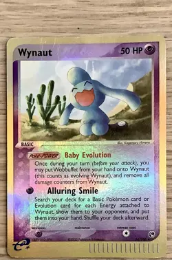 Wynaut 54/100 Reverse Holo Pokemon 2003 MP - Image 1