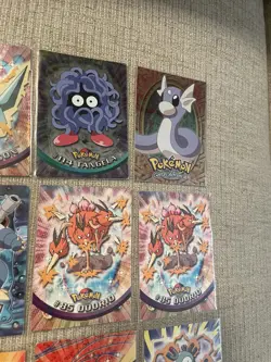 Topps Pokemon TV Animation Cards Lot Of 20 1999 2000 Holos Used Articuno Jolteon - Image 4