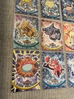 Topps Pokemon TV Animation Cards Lot Of 20 1999 2000 Holos Used Articuno Jolteon - Image 5