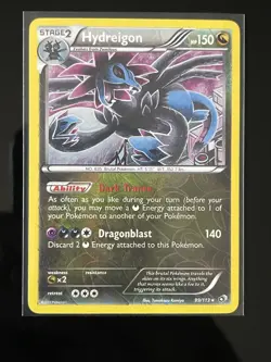 Pokemon Hydreigon Legendary Treasures 99/113 Stage 2 150 HP Reverse Holo Rare - Image 1