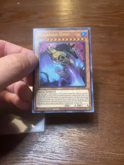 Yu-Gi-Oh Card Guardian Slime LED7-EN003 1st Edition Ultra Rare - Image 4
