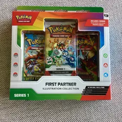 Pokemon First Partner Illustration Collection Series 1 Box - Image 1