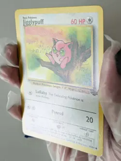 Pokemon Card WOTC Jigglypuff 54/64 Jungle Non-holo Common Unlimited 1999 - NM - Image 2