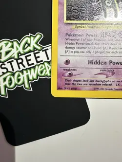 Unown A 14/75, Holo, Neo Discovery, Pokemon TCG, Unlimited 2001, WOTC, LP/MP - Image 4