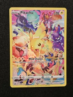 Pokemon TCG Pikachu (Secret) Secret Rare Crown Zenith 160/159 NM Near Mint - Image 1