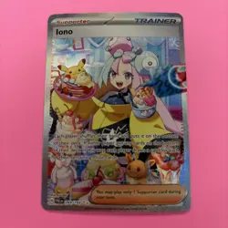 Iono 269/193 Paldea Evolved Special Illustration Rare Full Art Pokemon NM - Image 1