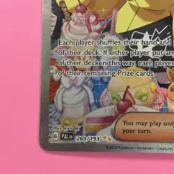 Iono 269/193 Paldea Evolved Special Illustration Rare Full Art Pokemon NM - Image 4