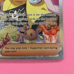 Iono 269/193 Paldea Evolved Special Illustration Rare Full Art Pokemon NM - Image 5