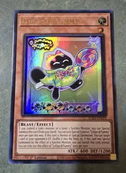 Yu-Gi-Oh! Lollipo ☆ Yummy JUSH-EN018 Ultra Rare 1st Edition NM 🔥 - Image 1