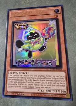 Yu-Gi-Oh! Lollipo ☆ Yummy JUSH-EN018 Ultra Rare 1st Edition NM 🔥 - Image 4