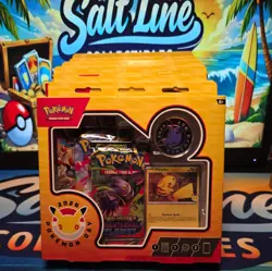 Lot (5) NEW & SEALED Pokemon TCG Celebrations Pokemon Day 2026 Collection Boxes - Image 1