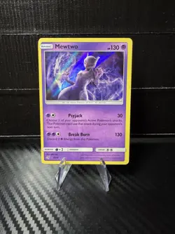 Mewtwo 12/18 Detective Pikachu Holo Pokemon TCG - Image 1