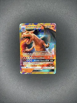 Pokemon Charizard GX Full Art Promo Holo SM195 2019 Detective Pikachu LP Card - Image 1