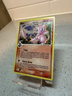 Mew Holo Delta Species 3/17 Pokemon TCG Pop Series 5 Miscut Error - Image 3