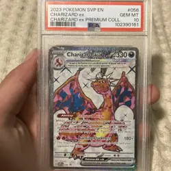 Pokemon Charizard ex Promo Holo Full Art PSA 10 SVP Scarlet & Violet #056 2023 - Image 3