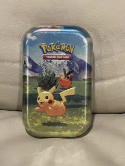 Nintendo Pokemon TCG Mega Evolution Ascended Heroes Tin Pikachu Tepig NEW/SEALED - Image 1