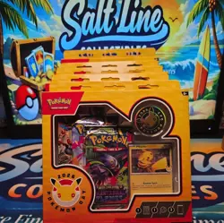 Lot (5) NEW & SEALED Pokemon TCG Celebrations Pokemon Day 2026 Collection Boxes - Image 1
