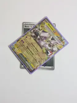 Mewtwo EX Tera Pokemon Card Double Rare PAR 058/182 G Play! Prize Pack NM - Image 4