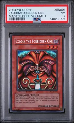 PSA Graded Yu-Gi-Oh Card Lot of 4–Exodia, Wild Wingman, Red Eyes, & C. Turtle! ! - Image 1