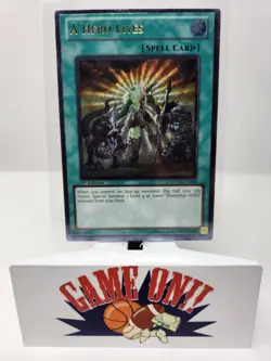YuGiOh A Hero Lives GENF-EN098 1st Edition Ultimate Rare VLP - Image 1