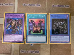 YUGIOH RELINQUISHED + THOUSAND-EYES RESTRICT + BLACK ILLUSION RITUAL SPEED DUEL - Image 1