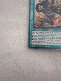 Yugioh Zektrike Kou-ou GRCR-EN037 Ultra Rare 1st Edition - Image 4