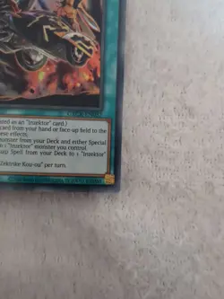 Yugioh Zektrike Kou-ou GRCR-EN037 Ultra Rare 1st Edition - Image 5