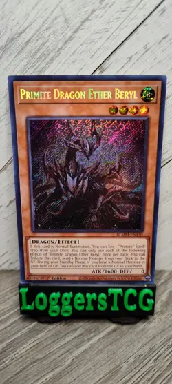 Yu-Gi-Oh! Primite Dragon Ether Beryl / BLMM EN130 1st Edition NM - Image 1