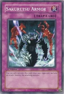 Sakuretsu Armor DCR-102 1st Common Played Yu-Gi-Oh! DNA GAMES - Image 1