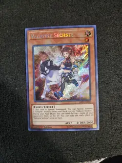 Yugioh! Valkyrie Sechste - 1st Ed Secret Rare - SAST-EN088 - Image 1