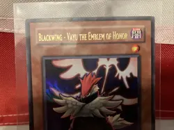 Yugioh Blackwing - Vayu the Emblem of Honor Ultimate ANPR-EN005 Ancient Prophecy - Image 5