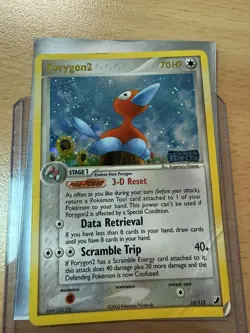 2005 Pokemon EX Unseen Forces Porygon2 Holo #12/115 - Image 1
