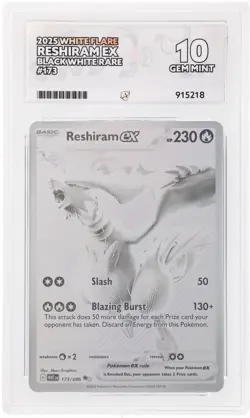 Pokemon TCG: Reshiram ex 173/086 White Flare - ACE 10 - Image 3