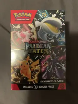 Paldean Fates Scarlet & Violet Pokemon Booster Bundle (New/Sealed) - Image 1