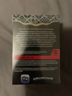 Paldean Fates Scarlet & Violet Pokemon Booster Bundle (New/Sealed) - Image 2