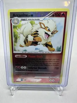 Pokemon Arcanine Secret Wonders Rare 22/132 Reverse HOLO - Image 1