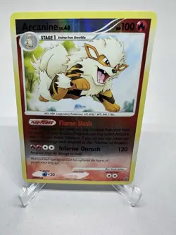 Pokemon Arcanine Secret Wonders Rare 22/132 Reverse HOLO - Image 2