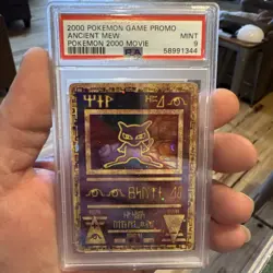 2000 POKEMON GAME MOVIE POKEMON 2000 MOVIE ANCIENT MEW PSA 8 - Image 4
