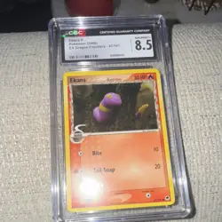Pokemon Ekans (Delta Species) EX Dragon Frontiers 47/101 2006 CGC 8.5 English - Image 1