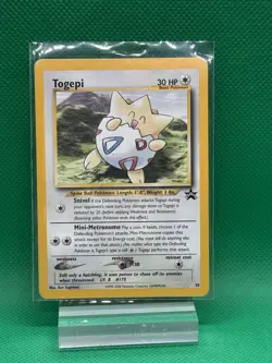 Pokemon TCG Togepi Black Star Promos 30 Wizards of the Coast 2000 LP - Image 1