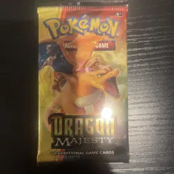 Pokemon Dragon Majesty Booster Packs Lot Of 3 Factory Sealed - Image 3